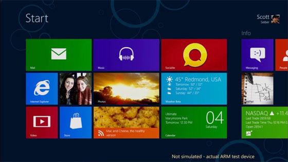 Небольшой обзор Windows 8 в скриншотах