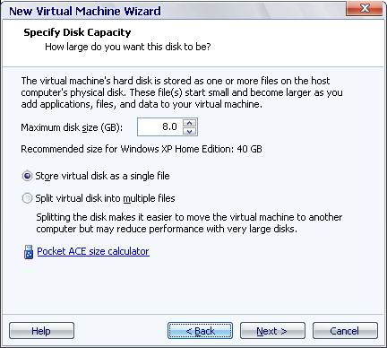       VMware Workstation  Windows XP
