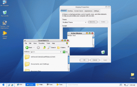 OSX Tiger V visual style