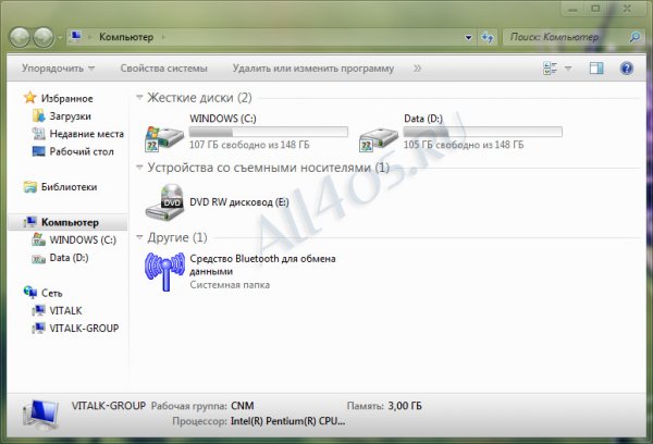      Windows 7  