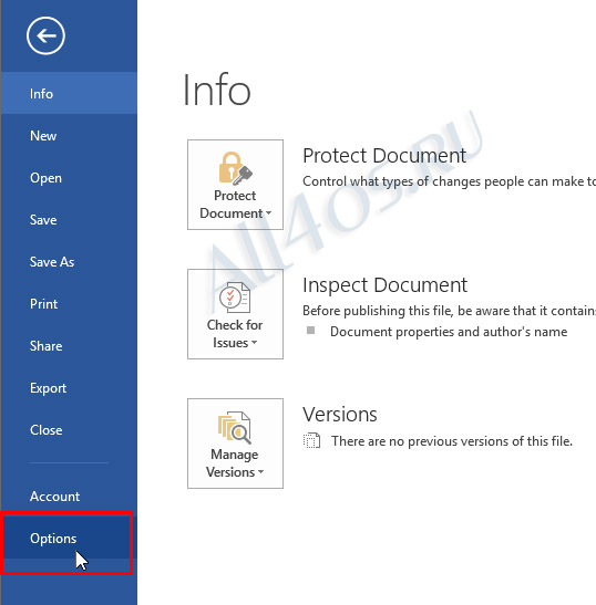    Microsoft Office Word 2013