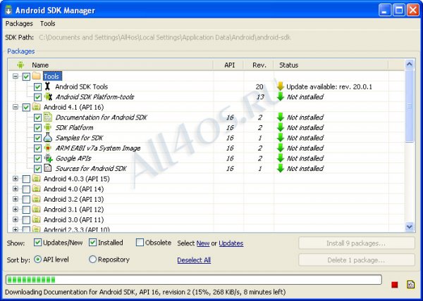   Android SDK  Windows