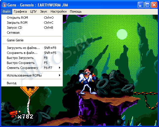 Sega Gens – эмулятор для запуска игр Sega на компьютере