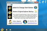 Start Button Changer 2.6 -     Windows 7