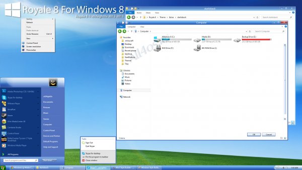 Royale 8 -   Windows 8   XP