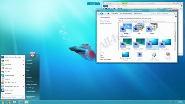   Windows 8   Windows 7