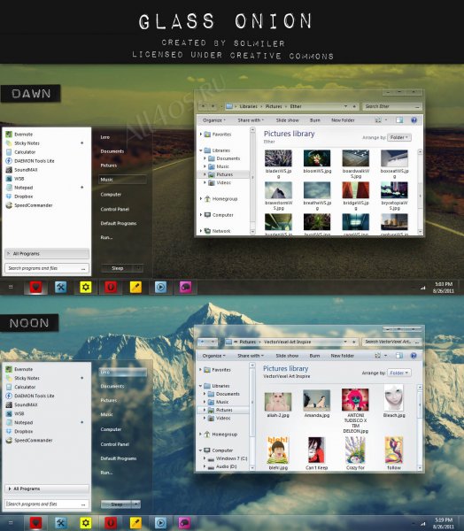 Glass Onion -      Windows 7