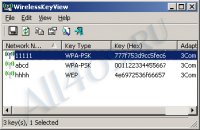 WirelessKeyView -      Wi-Fi 