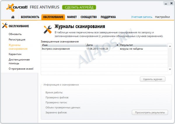   Avast.  avast! Free Antivirus 8.0.1489