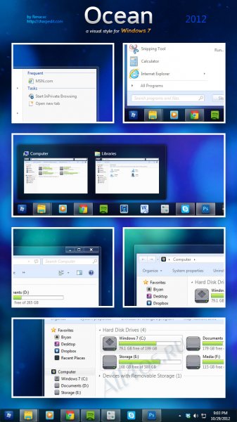 Ocean -    Windows 7