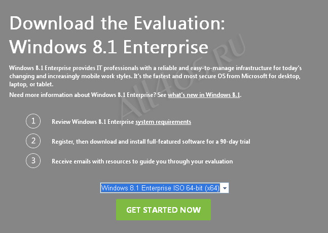   Windows 8.1 Enterprise RTM  90 