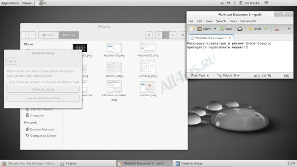   Ubuntu 13.10 Gnome  