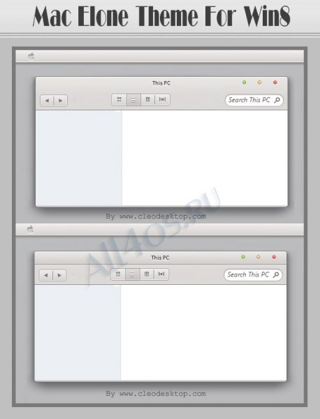 Mac Elone -     Mac OS X  Windows 8 / 8.1