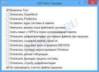 SSD Mini Tweaker -    Windows  SSD