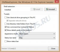OldNewExplorer -      Windows 8  10