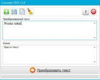 Converter TEXT       