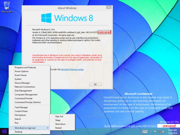 Первые скриншоты тестовой версии обновления Windows 8.1 – 2014 Первые скриншоты тестовой версии обновления Windows 8.1 – 2014