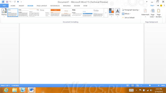 Microsoft Office 2015 -      