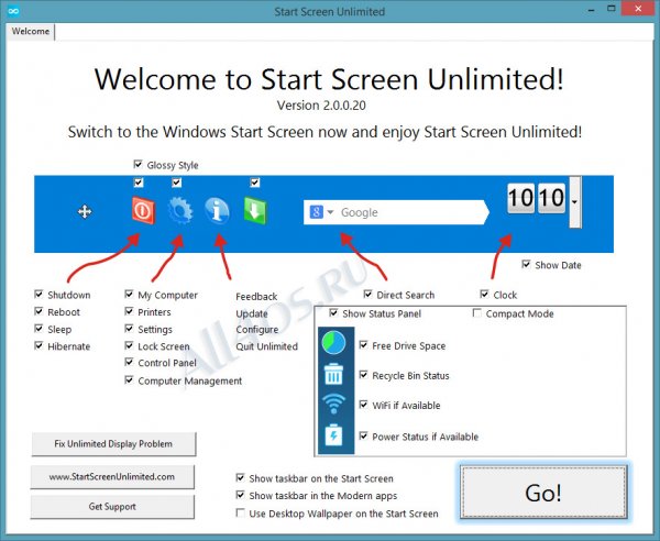Start Screen Unlimited -   Metro- Windows 8  8.1