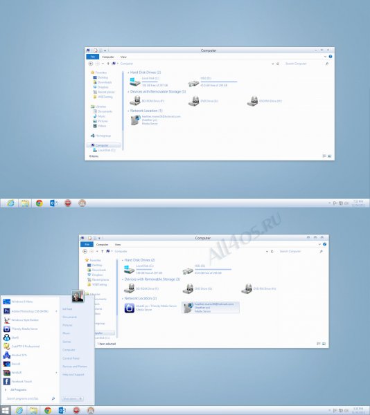 Winter 8 -     Windows 8  8.1
