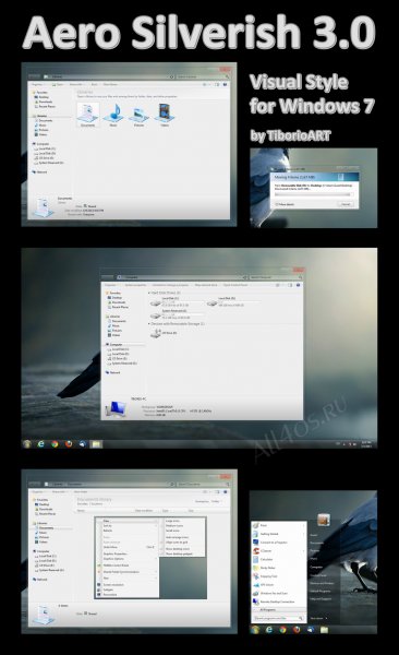 Aero Silverish - -   Windows 7