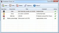 Shutdown Clock       