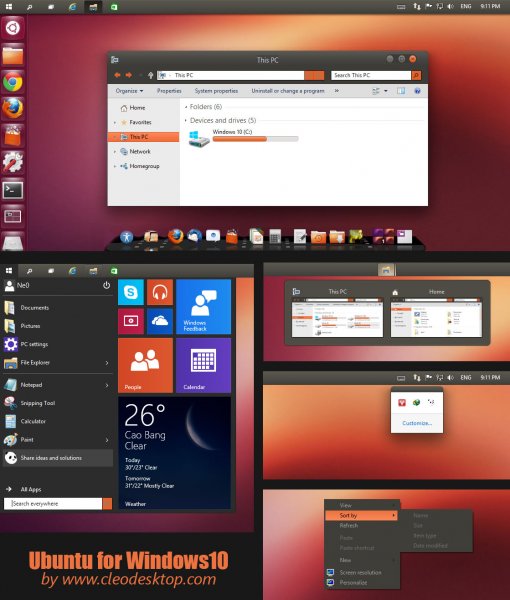 Ubuntu     Linux  Windows 10