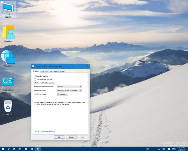    Windows 10 Pro TP Build 10022