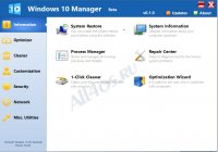 Windows 10 Manager -      Windows 10
