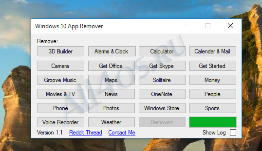 Windows 10 App Remover -     Windows 10