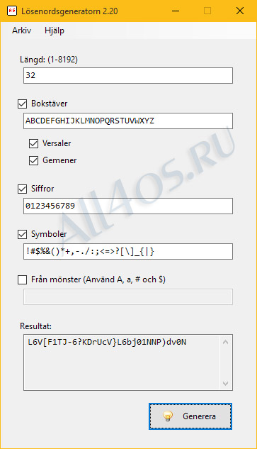 AS-Password Generator    