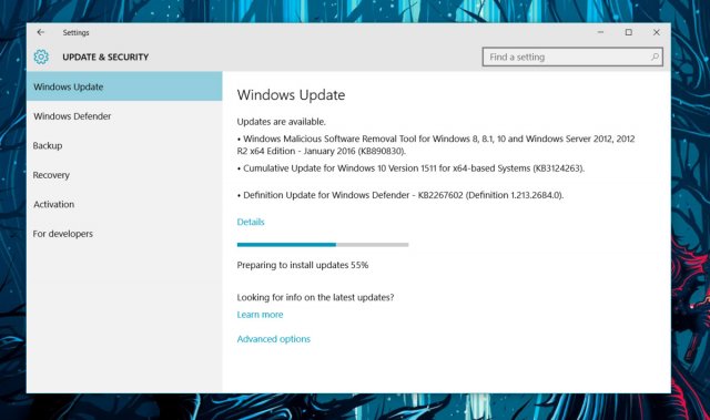  Windows 10    KB3124263