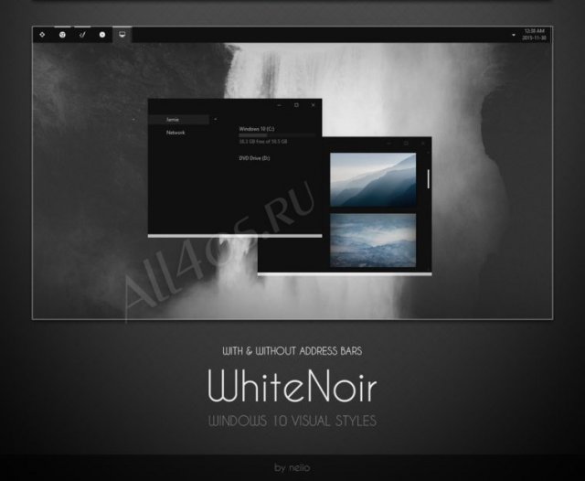 WhiteNoir -      Windows 10
