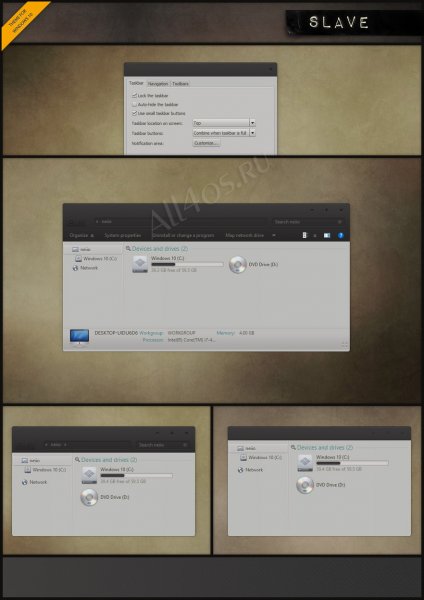 Slave     -   Windows 10