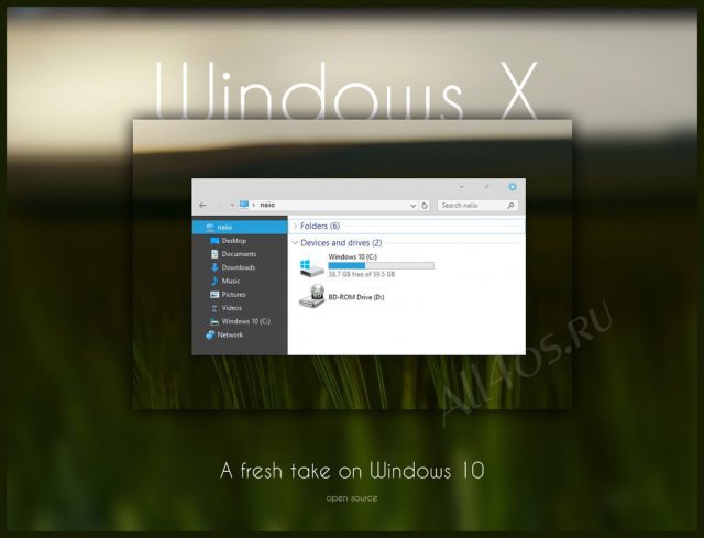 Windows X     Windows 10