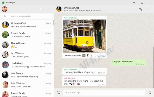 WhatsApp  , Windows   