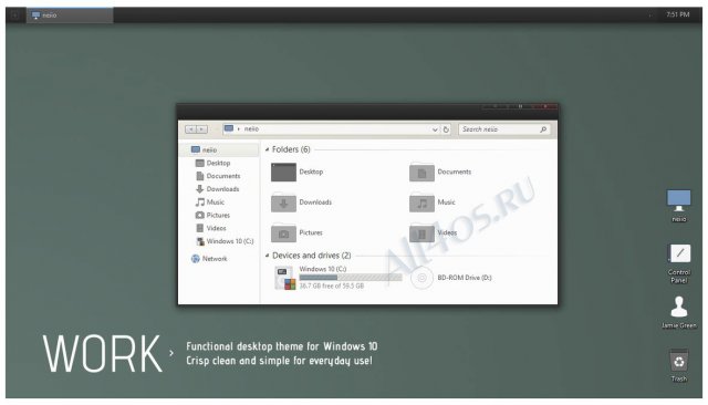 Work X - ,      Windows 10