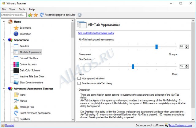 Winaero Tweaker     Windows 10