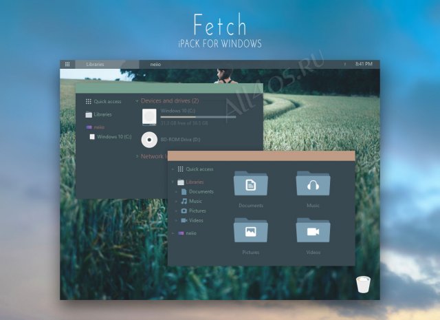 Fetch     Flat   Windows 10