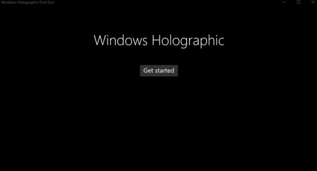   Windows Holographic      