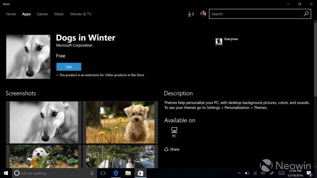    Windows 10    Windows Store  