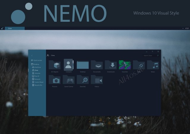 Nemo    Flat   Windows 10